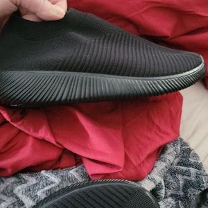 Size 12 SHEIN Black Slip On Shoes